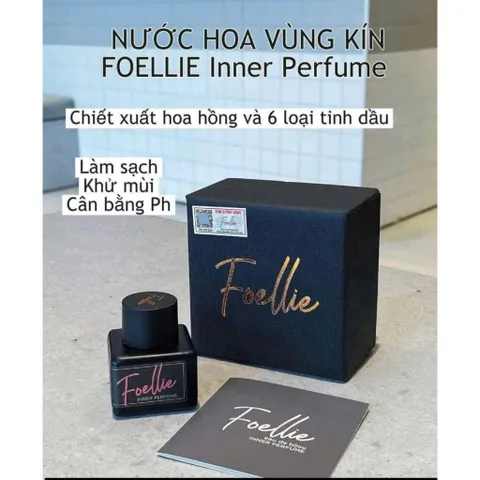 [Chính hãng] Nước Hoa Vùng Kín Foellie Eau De Inner Beauty Perfume Bijou - Đen 5ml