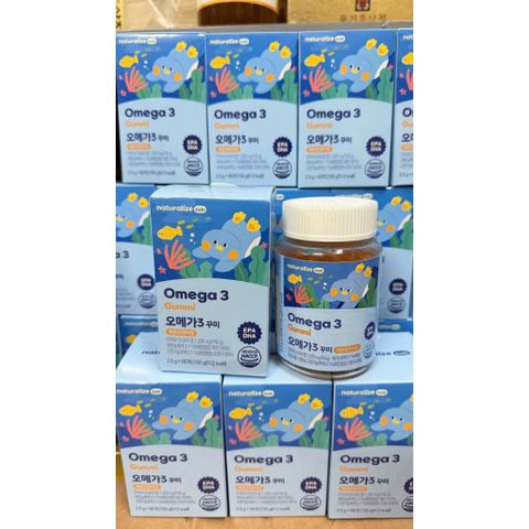 Kẹo dẻo Omega 3 Gummi Hàn Quốc thơm ngon cho bé