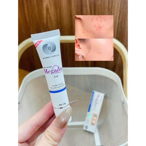 Kem Giảm Mụn Ẩn Và Thâm Gamma Megaduo Plus Gel 15gr