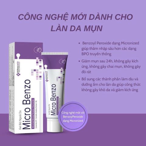 Gel Chấm Mụn Ẩn Taazoo Xanh Micro Benzo Benzoyl Peroxide 5% - Giảm mụn, mờ thâm