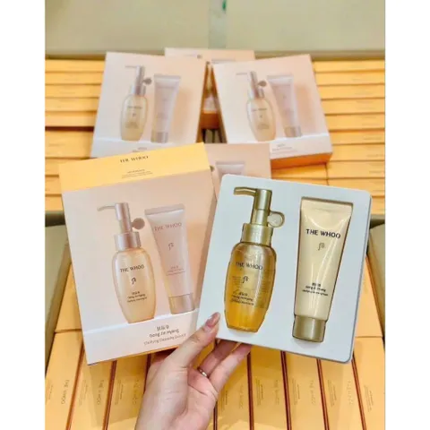 Sét dầu tẩy trang và sữa rửa mặt The Whoo