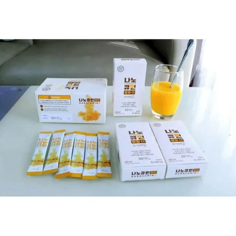 Hộp 30 gói tinh nghệ Nanocumin Alpha nội địa Hàn