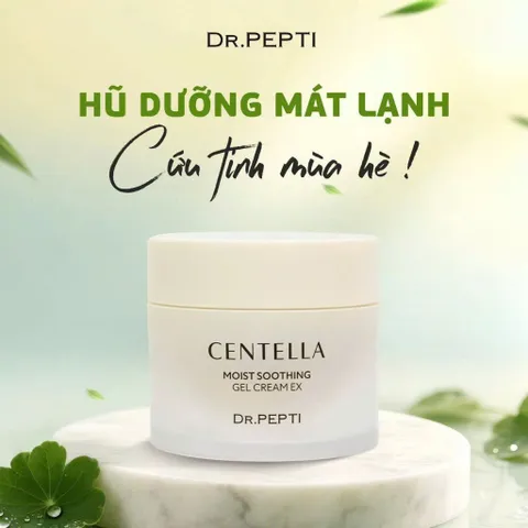 Kem dưỡng ẩm centella của dr.pepti Hàn Quốc