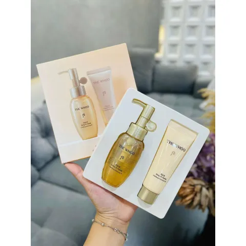 Sét dầu tẩy trang và sữa rửa mặt The Whoo