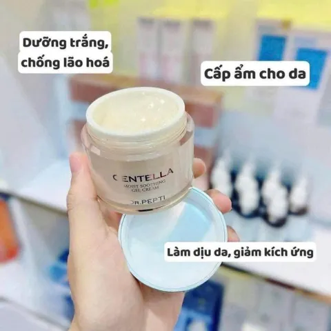 Kem dưỡng ẩm centella của dr.pepti Hàn Quốc