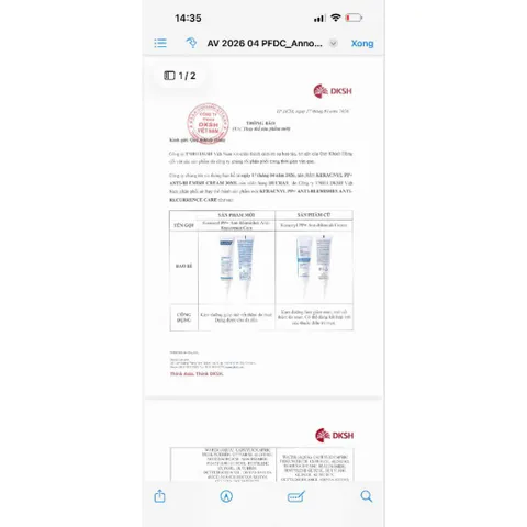 Kem Dưỡng Giảm Mụn, Mờ Thâm, Kiểm Soát Dầu Ducray Keracnyl PP+ 30ml