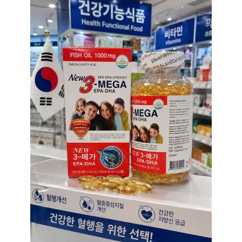 Dầu cá O mega3 Hàn Quốc tốt cho da