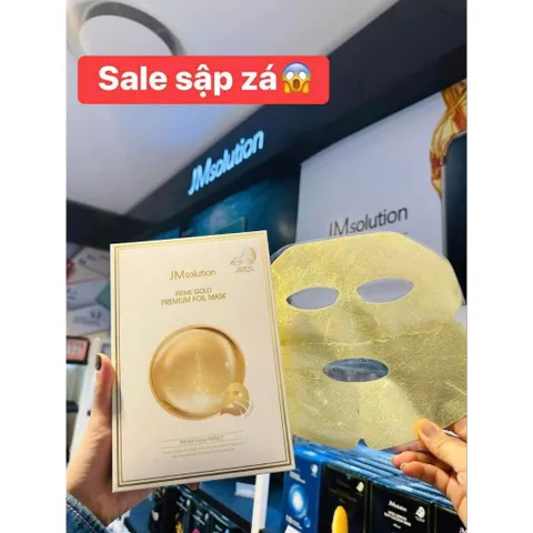 Mặt nạ JM Solution LOẠI PRIME 24K GOLD SIÊU DƯỠNG DA