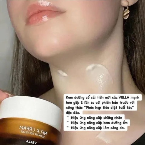 Kem Dưỡng Da Vùng Cổ VELLA Neck Cream Ultimate Age Killer 50ml