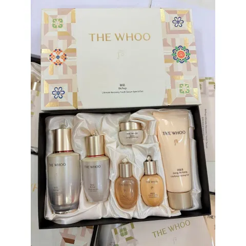 Set Tinh Chất Whoo Bichup Tái Sinh Phục Hồi Và Chống Lão Hóa Da, The Whoo Bichup ULTMATE RECOVERY YOUTH SERUM