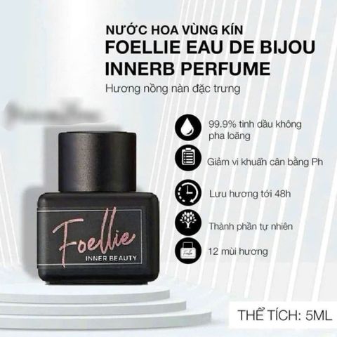 Nước hoa bim bím FOELLIE thế hệ mới