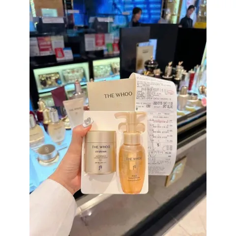 Sét phấn tươi Whoo Ultimate Anti - Wrinkle Sun Balm NAD+
