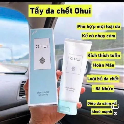 TẨY DA CHẾT OHUI CLEAR SCIENCE SOFT PEELING 100ml