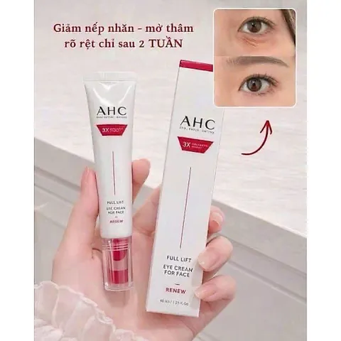 Kem mắt AHC thế hệ mới dạng Shot với công thức 3X Collagen Expert nâng cấp