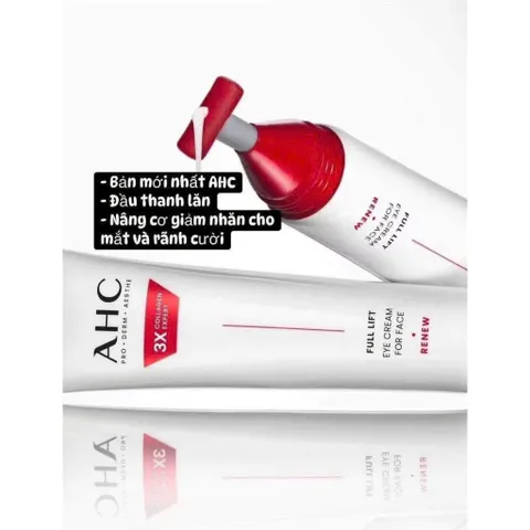 Kem mắt AHC thế hệ mới dạng Shot với công thức 3X Collagen Expert nâng cấp