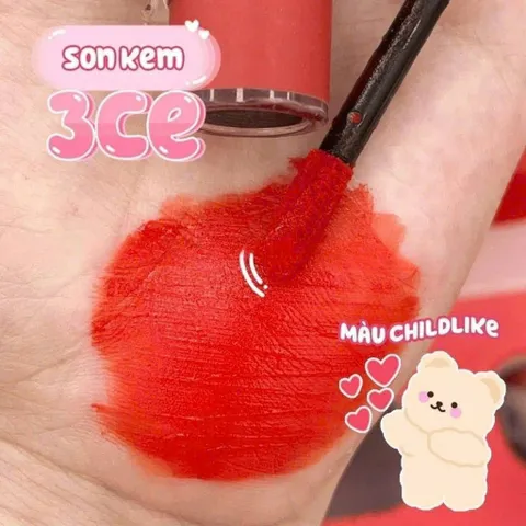 Son 3CE Chilike màu đỏ cam mềm mại như nhung