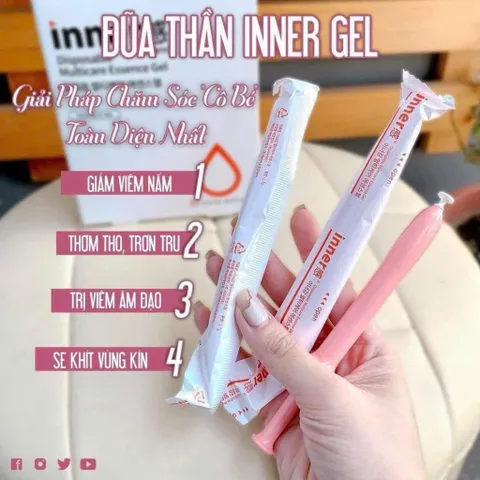 Đũa thần Innergel Hàn Quốc chăm sóc dưỡng ẩm vùng kín