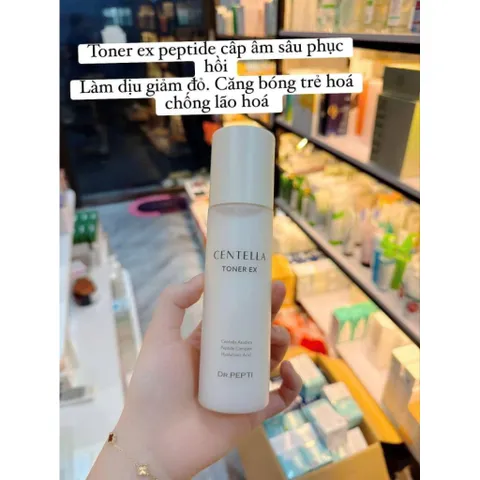 Nước hoa hồng Dr. Pepti+ Centella Toner Peptider Hàn Quốc