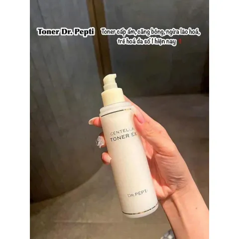Nước hoa hồng Dr. Pepti+ Centella Toner Peptider Hàn Quốc