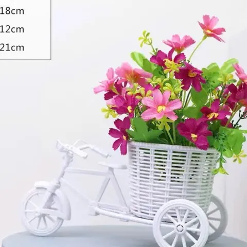 Xe đạp chở hoa siêu đẹp kích thước 18*12*21 cm trang trí,deco