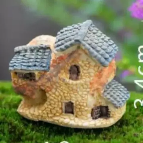 🏡 Mô Hình Nhà Cổ Mini Trang Trí Tiểu Cảnh – Nhà Làng Quê Mini kích thước 4.2*3,5cm