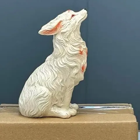 Tượng cáo chín đuôi trang trí bằng nhựa chất lượng cao kích thước 13,5 *8 cm - trang trí tiểu cảnh
