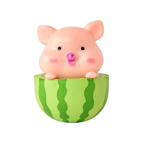 🐷 Set mô hình heo mini dễ thương trang trí tiểu cảnh kích thước 4,5*3,3cm