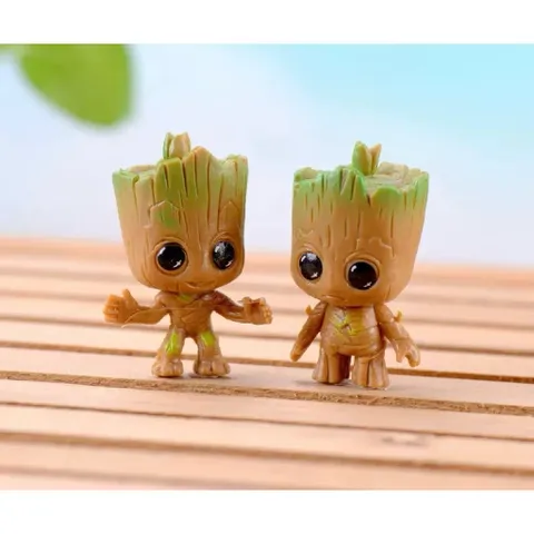 🌱 Mô Hình Mini Groot Siêu Dễ Thương – Decor Bàn Học, Kệ Sách,trang trí tiểu cảnh