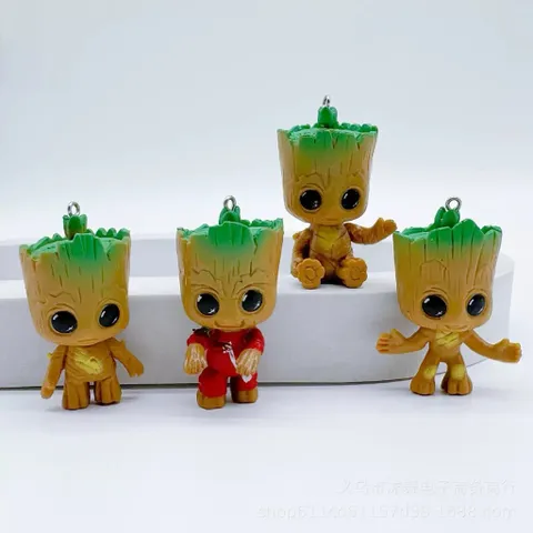 🌱 Mô Hình Mini Groot Siêu Dễ Thương – Decor Bàn Học, Kệ Sách,trang trí tiểu cảnh