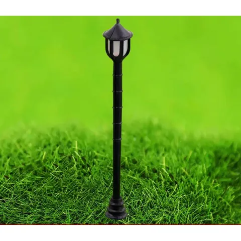 💡 Đèn đường mini trang trí tiểu cảnh – Đèn mô hình sân vườn kích thước 6,5cm