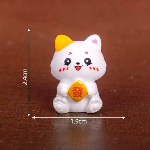 Mèo may mắn mini siêu dễ thương kích thước 1.7 *2.4 cm