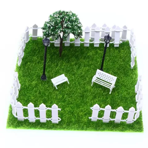 💡 Đèn đường mini trang trí tiểu cảnh – Đèn mô hình sân vườn kích thước 6,5cm