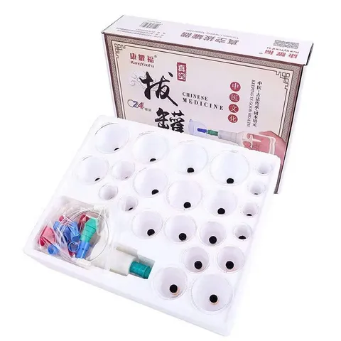 Bộ Giác Hơi Chân Không 24 cốc và 32 cốc Không Dùng Lửa | Giác Hơi Dùng Tri Liệu Giúp Thư Giãn Đả Thông Kinh Lạc