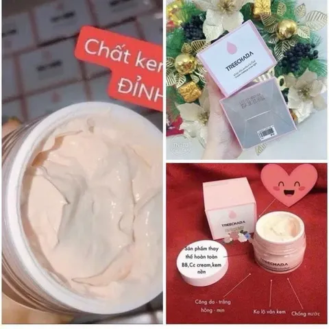 TREECHADA kem makeup thái lan chính hãng dưỡng da cao cấp hàng chính hãng-MC1