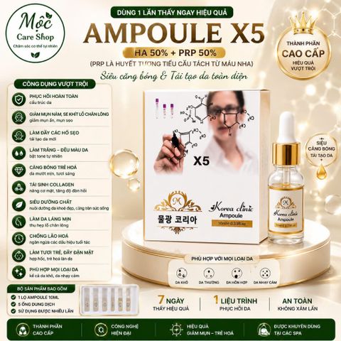 Tế bào gốc MULGWANG căng bóng hàng chuẩn spa muwang x5 / MULWANG X5- Chính Hãng