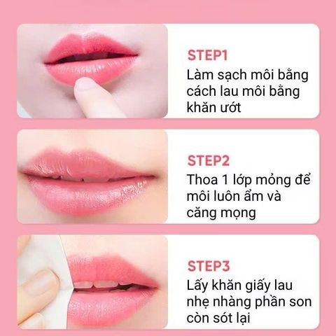 Son Dưỡng Môi Bioaqua Lip Balm Chăm Sóc Phục Hồi Môi, Dưỡng Ẩm Chống Nứt Nẻ Mô Hàng chauanr spai
