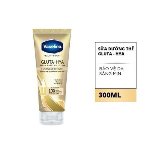 Serum Vaseline Gluta-Hya Dưỡng Da Sáng Mịn Sau 5 Ngày dung tích 330ML