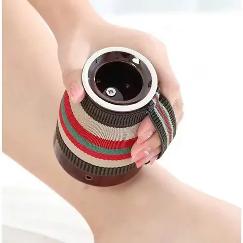 Cốc xông ngải cứu-Cốc phù dương-TẶNG BAO THỔ CẨM CHỐNG NÓNG dùng Massage
