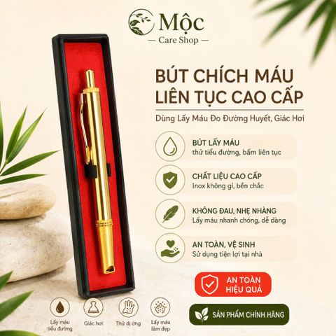 Bút chích máu - Bút lấy máu thử tiểu đường- bút lấy máu bấm liên tục { HÀNG CÓ SẴN }