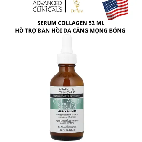 [MỸ] Serum Collagen Advanced Clinicals 52ml giúp nâng cơ da rõ rệt, làm mờ các nếp nhăn, giúp da săn chắc