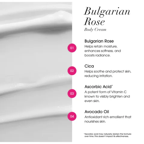 [MỸ] Kem Dưỡng Thể Bulgarian Rose Advanced Clinicals 454g Làm tươi mới làn da xỉn màu giúp làn da trông rạng rỡ.
