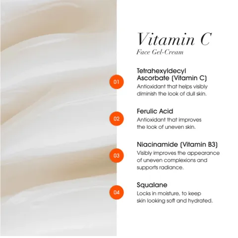 [MỸ] Gel-Kem dưỡng da mặt Vitamin C Advanced Clinicals 52ml làm sáng da xỉn màu, không đều màu đồng thời cung cấp độ ẩm