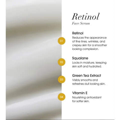 [MỸ] Serum Retinol Advanced Clinicals 52ml  làm mờ nếp nhăn, săn chắc và giúp vẻ ngoài trẻ trung