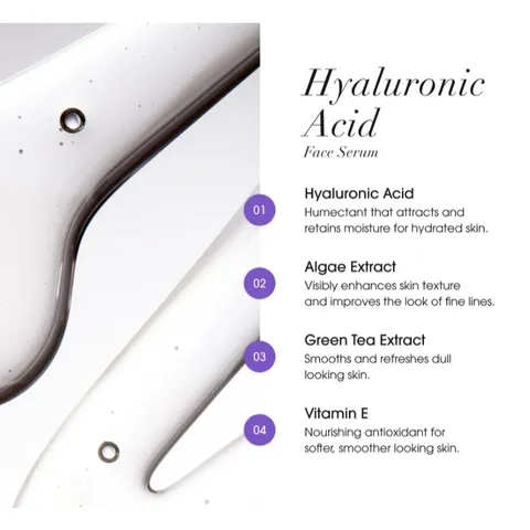 [MỸ] Serum Hyaluronic Acid Advanced Clinicals 52ml Giúp làm căng mọng và mịn da cải thiện các nếp nhăn.