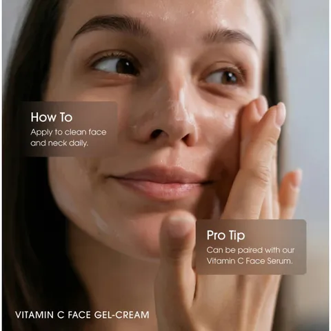 [MỸ] Gel-Kem dưỡng da mặt Vitamin C Advanced Clinicals 52ml làm sáng da xỉn màu, không đều màu đồng thời cung cấp độ ẩm