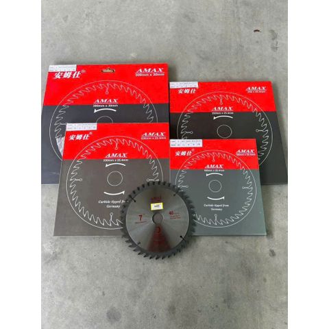 Lưỡi Cưa Gỗ Amax có các size từ 180,230,250,300,350mm,