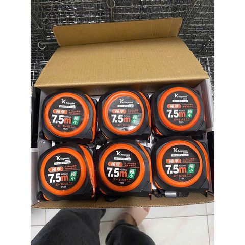 Thước quận đỏ kapusi cao cấp ( 1 mặt - 2 mặt )(5m-7,5m-10m)
