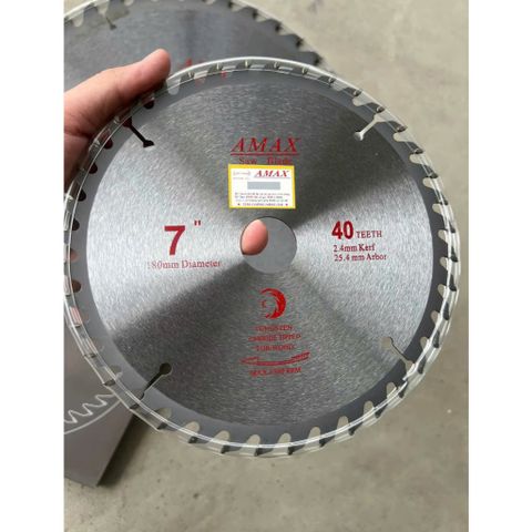 Lưỡi Cưa Gỗ Amax có các size từ 180,230,250,300,350mm,