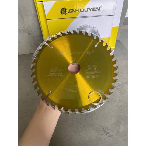 Lưỡi Cưa Gỗ Hợp Kim ÁNH QUYÊN 40 Răng size từ 180/230/250/300/350mm Kèm Vòng Chuyển - Cắt Gỗ Mịn, Sắc Bén, Chuyên Nghiệp