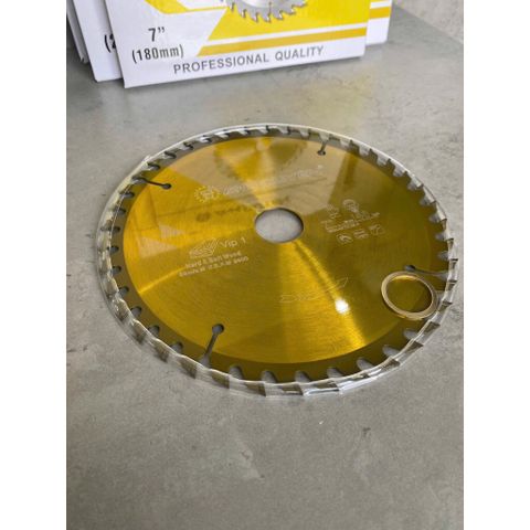 Lưỡi Cưa Gỗ Hợp Kim ÁNH QUYÊN 40 Răng size từ 180/230/250/300/350mm Kèm Vòng Chuyển - Cắt Gỗ Mịn, Sắc Bén, Chuyên Nghiệp